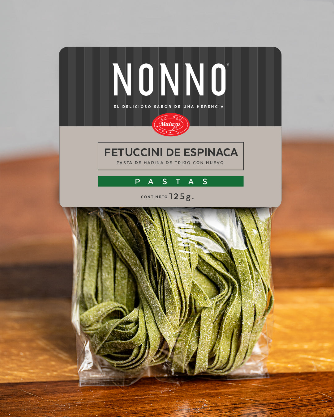 Fetuccini de Espinaca