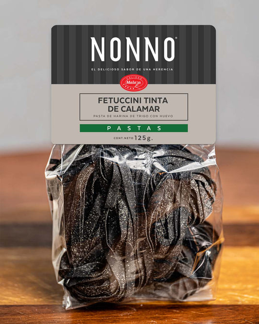 Fetuccini Tinta de calamar
