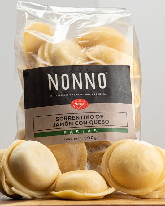 Sorrentinos de Queso con Jamón