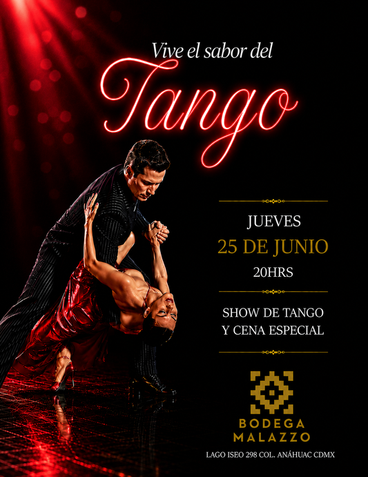 Vive el sabor del Tango
